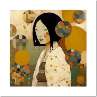 Asian Abstract Posters and Art